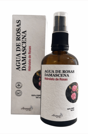 Foto agua de rosas